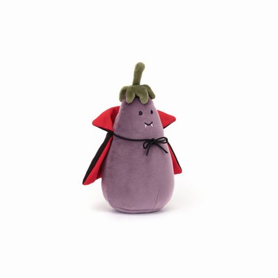 Jellycat Vivacious Aubergine Vampire USA | 19472CDXH